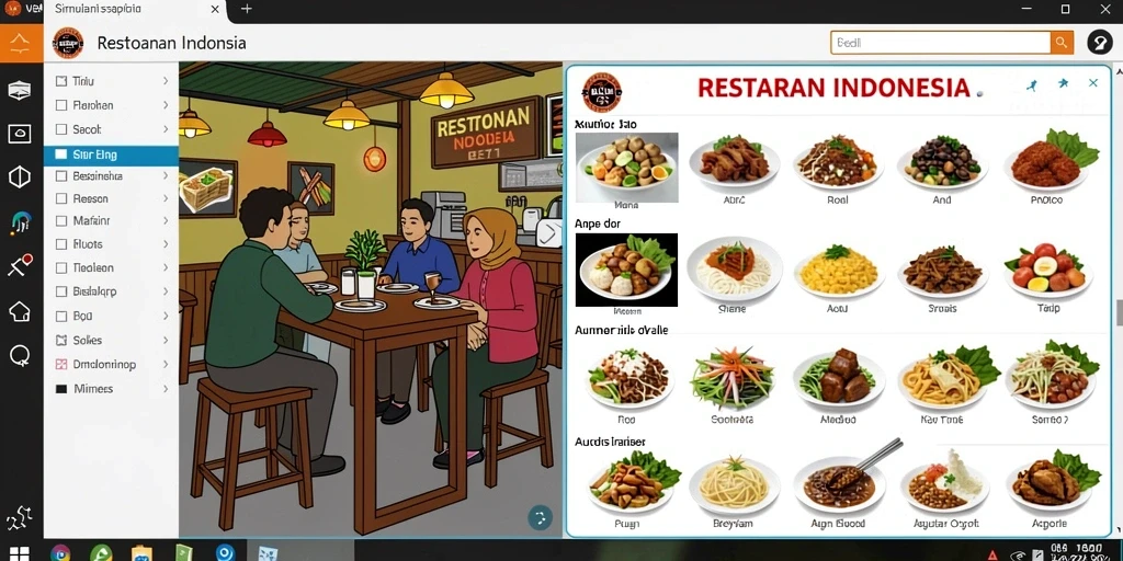 Tampilan antarmuka yang user-friendly dan menarik.