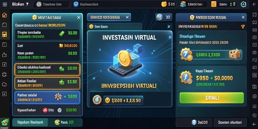 Tampilan menu utama yang menarik dan intuitif.