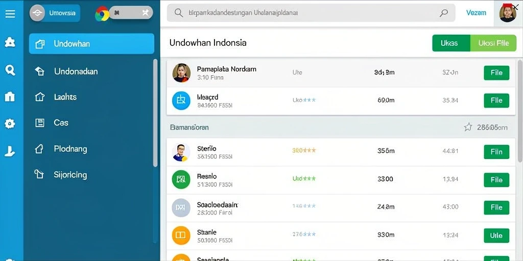 Tampilan permainan yang menarik dan mudah dinavigasi.