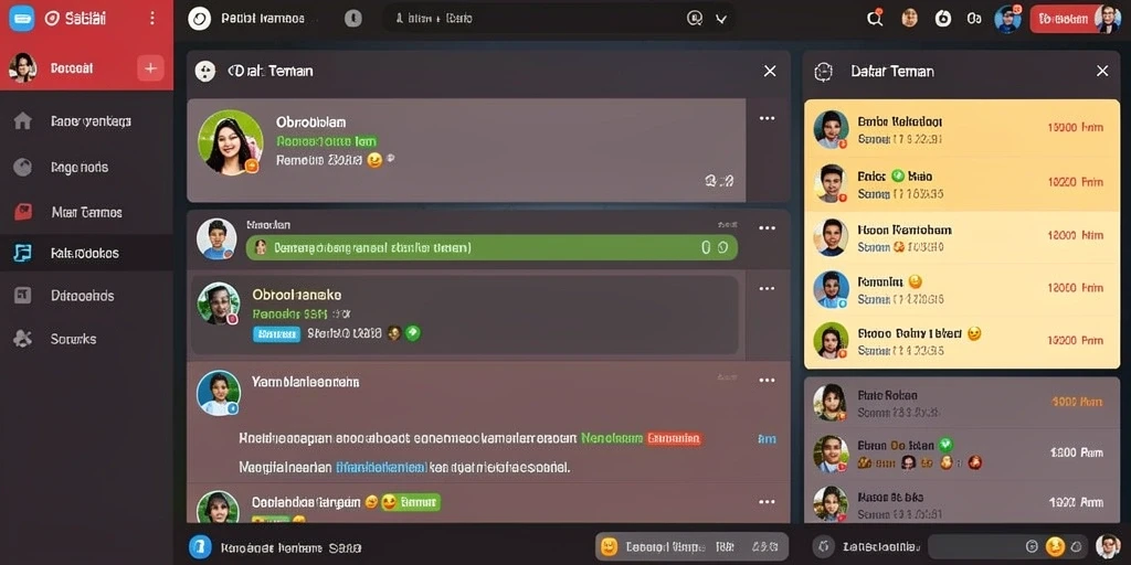 Tampilan awal yang menawan dan interaktif.