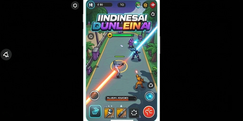 Tampilan awal permainan yang menarik.