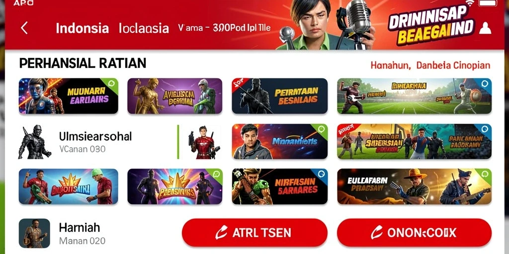 Tampilan grafik yang mengesankan dan detail.