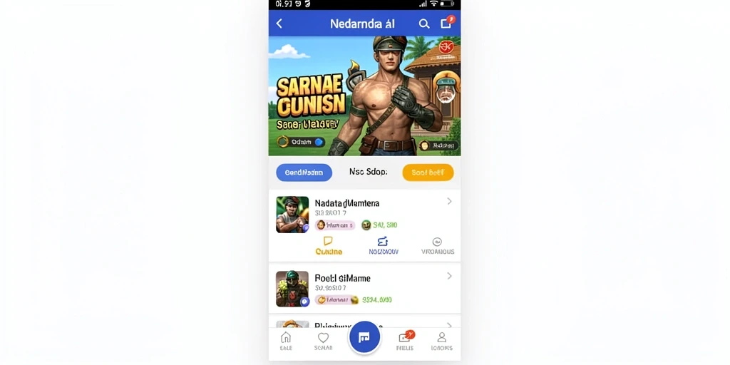 Tampilan antarmuka GADAITOTO yang menarik dan user-friendly.