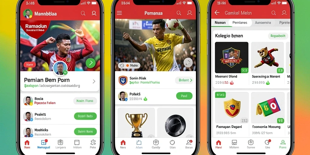 Screenshot antarmuka pengguna yang menarik.