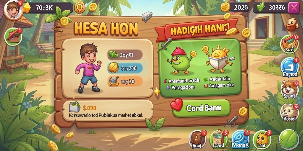 Tampilan antarmuka yang modern dan ramah pengguna.