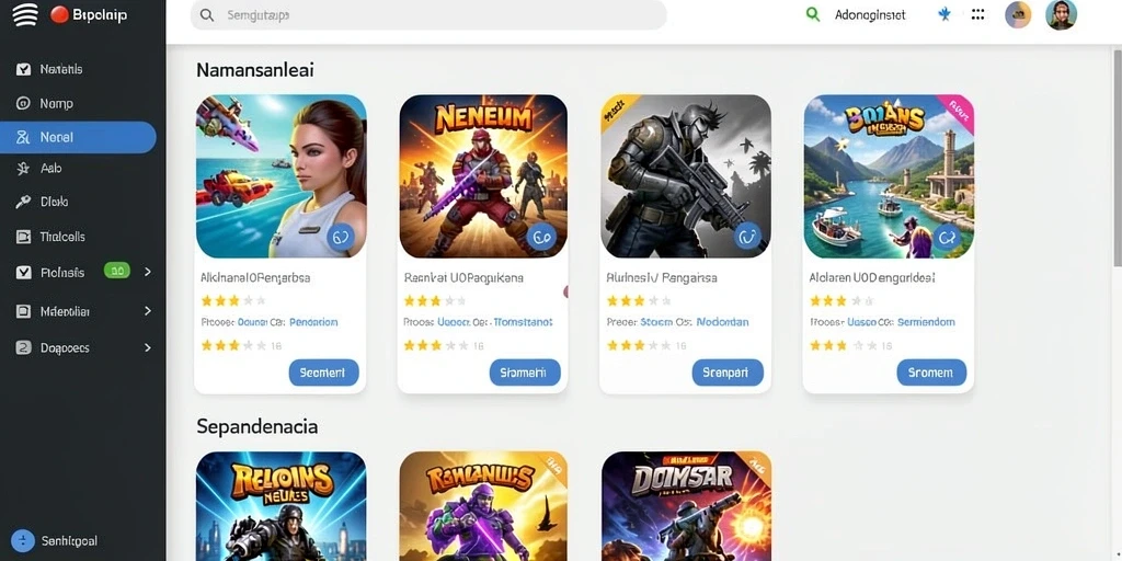 Tangkapan layar 1 menunjukkan karakter utama bersiap untuk bertarung.