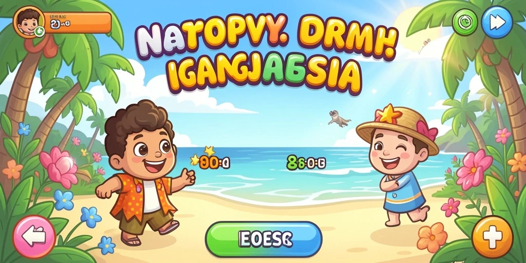 Tampilan utama NATUNATOTO yang menarik dan mudah dipahami.
