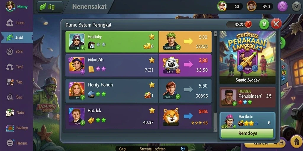 Tampilan awal yang menarik dan intuitif.