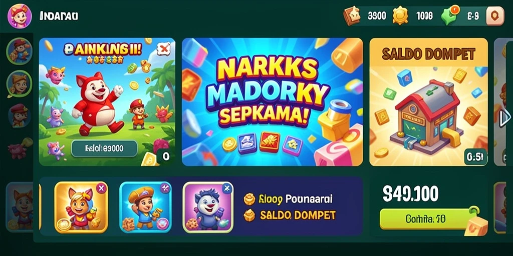 Tampilan antarmuka yang menarik dan intuitif.