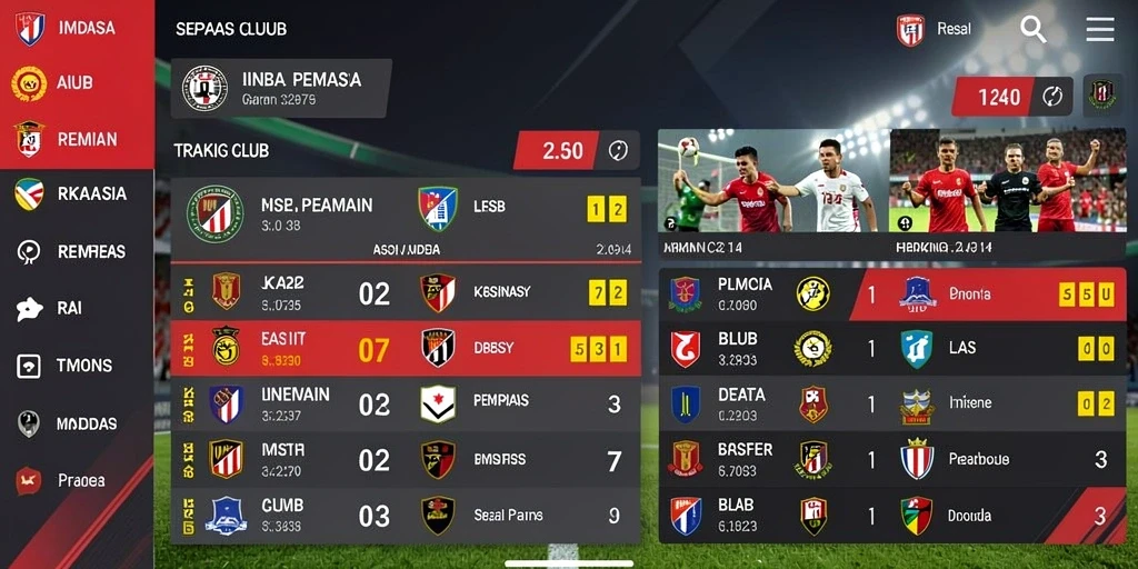 Tampilan level yang menakjubkan dengan detail yang luar biasa.