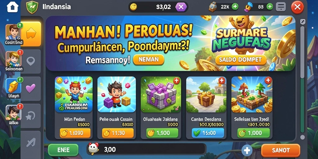 Tampilan antarmuka yang menarik dan mudah digunakan.