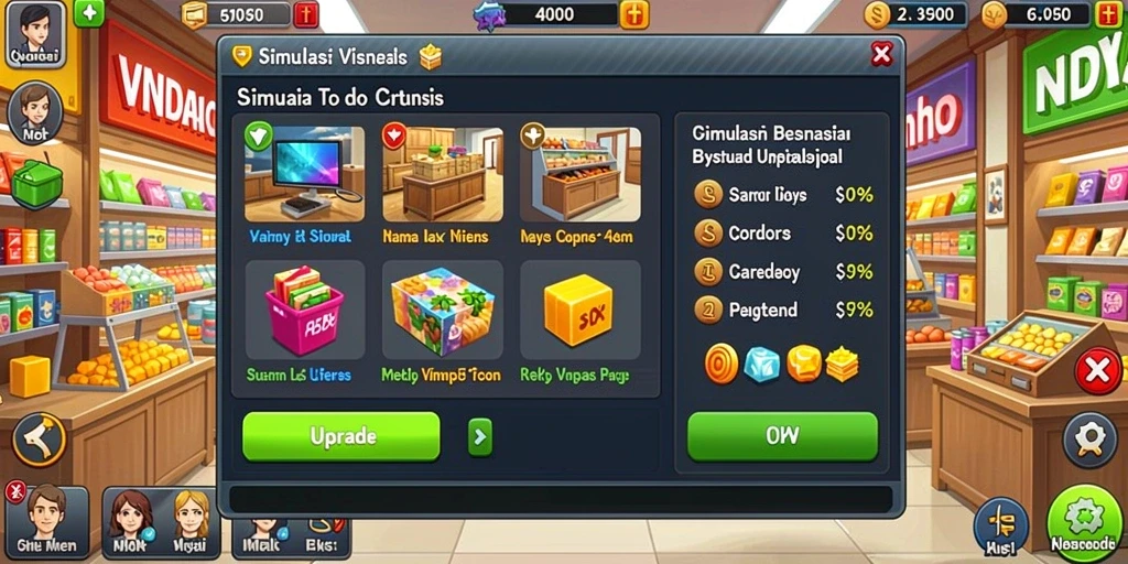 Tampilan antarmuka yang modern dan menarik.