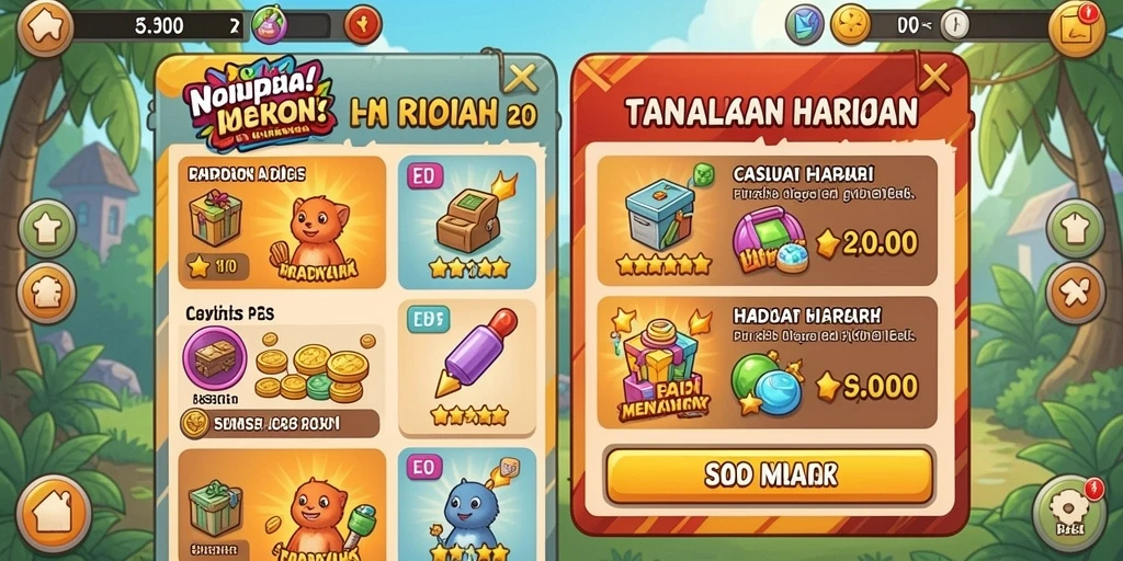 Ambil alih tantangan dengan grafis yang menawan.